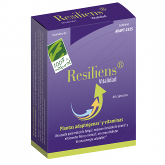 100% Natural Resiliens Vitalidad 60cap