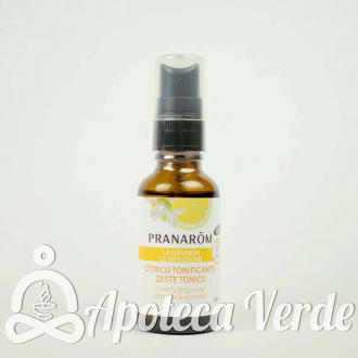 Pranarom Difusión Spray Cítrico Tonificante Bio