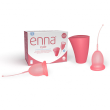 Enna Cycle Copa Menstrual Talla S 2uds + Esterilizador