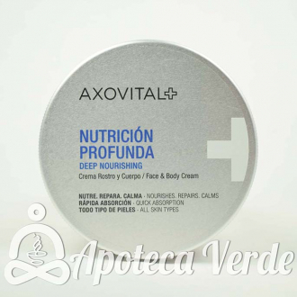Axovital Crema Nutrición Profunda Rostro Cuerpo