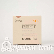 Sensilis Photoprotection Make Up Maquillaje Compacto Protector SPF50 Tono 1 Golden