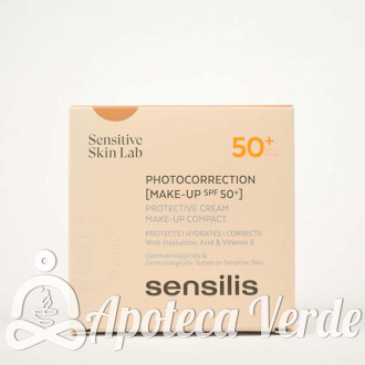 Sensilis Photoprotection Make Up Maquillaje Compacto Protector SPF50 Tono 1 Golden