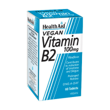 Health Aid Vitamina B2 Riboflavina 60comp