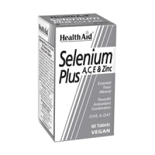 Health Aid Selenium Plus A C E Zinc 60comp