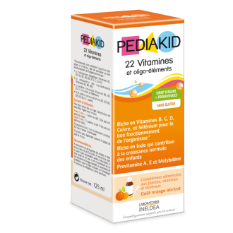 Ineldea Pediakid 22 Vitaminas-Oligoelementos Jarabe 125ml