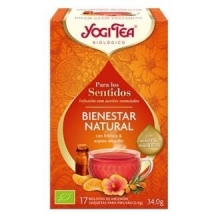 Yogi Tea Bienestar Natura Para Los Sentidos Bio 17inf