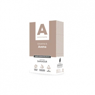 Jabón Dermatológico Glicerina y Avena de Sanasur 100g