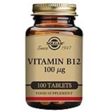 Solgar Vitamina B12 Cianocobalamina 100mcg 100comp