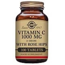 Solgar Vitamina C 1000mg Rose Hips 100comp
