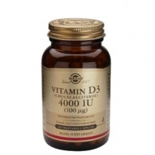 Solgar Vitamina D3 4000Ui 100mcg 60cap