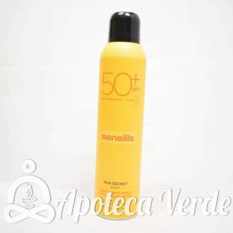 Spray transparente Sun Secret SPF50+ de Sensilis 200ml