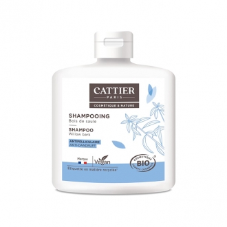 Champú anticaspa con corteza de Sauce de Cattier 250ml