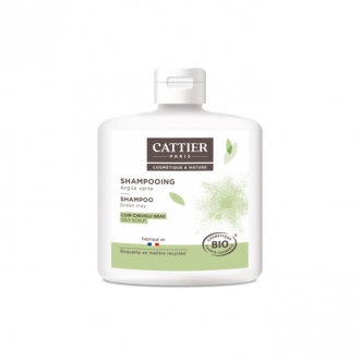 Champú cabello graso con Arcilla Verde de Cattier 250ml
