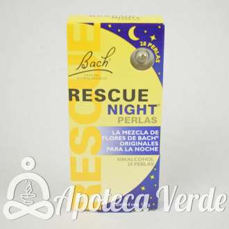 Perlas Rescue Night Flores de Bach Originales Remedio Rescate 28 perlas