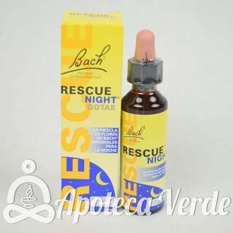 Comprar Gotas Rescue Night Flores de Bach Originales Remedio Rescate 20ml