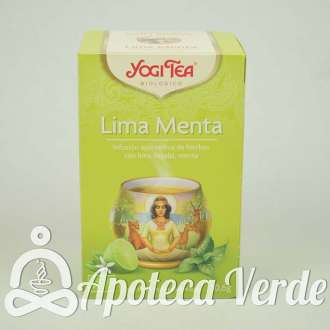 Infusión Bio Lima Menta Yogi Tea 17 bolsitas
