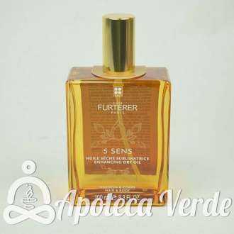 Aceite Seco Sublimador Cuerpo y Cabello 5 Sens René Furterer 100ml