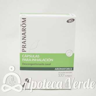Aromaforce Cápsulas para Inhalación Bio Pranarom