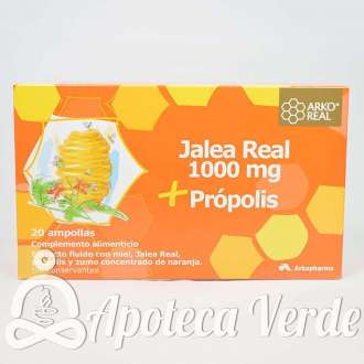 Jalea Real 1000mg + Propolis Arkopharma