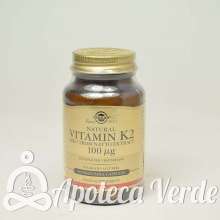 Vitamina K2 100 μg de Solgar 50 cápsulas vegetales