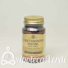 L-Metionina 500 mg de Solgar 30 cápsulas vegetales