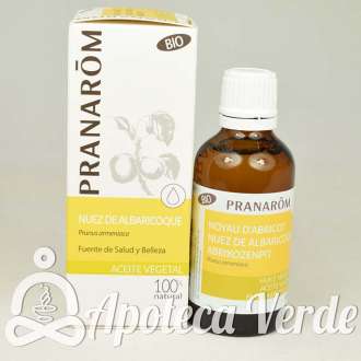 Aceite vegetal de Nuez de albaricoque Bio de Pranarom 50ml