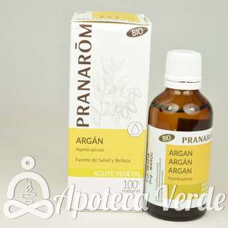 Aceite vegetal de Argán Bio de Pranarom 50 ml