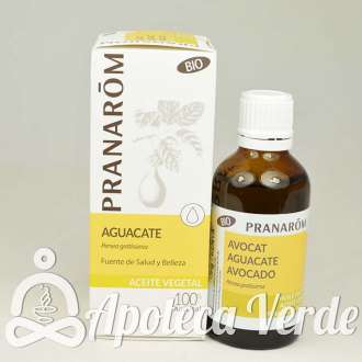 Aceite Vegetal de Aguacate Bio de Pranarom 50ml
