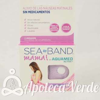AquaMed Active Pulsera Antimareo Embarazo Mama Sea Band