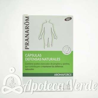 Pranarom Aromaforce Cápsulas Defensas Naturales Bio