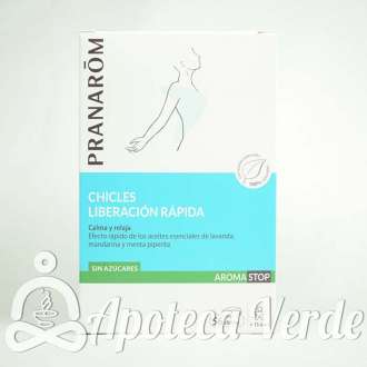 Pranarom Aromastop Chicles Liberación Rápida 56 chicles