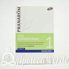 Pranarom Oleocaps Plus 1 Vías Respiratorias Bio
