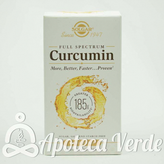 Curcumin Full Spectrum de Solgar 30 cápsulas blandas
