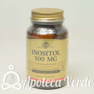 Inositol 500 mg Cápsulas vegetales de Solgar