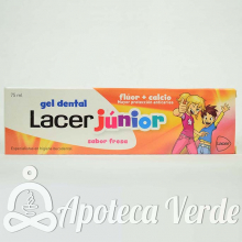 Gel Dental Lacer Junior Sabor Menta