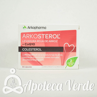 Arkopharma Arkosterol Forte Levadura Roja de Arroz CoQ10