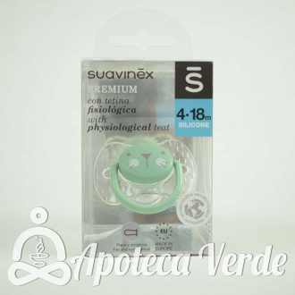 Chupete Suavinex Fisiológico Silicona 4-18m