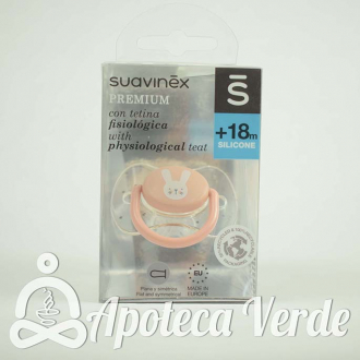 Chupete Suavinex Fisiológico Silicona +18m