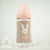 Biberón Suavinex Tetina Redonda Silicona 3 posiciones Rosa 270ml