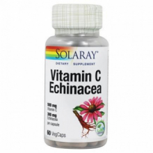 Solaray Vitamina C 500Mg Echinacea 300Mg 60 cap