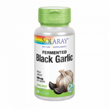 Solaray Black Garlic Bulb Ajo Negro 500Mg 50 cap