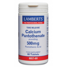 Lamberts Ácido Pantoténico Vitamina B5 500 Mg 60 comp