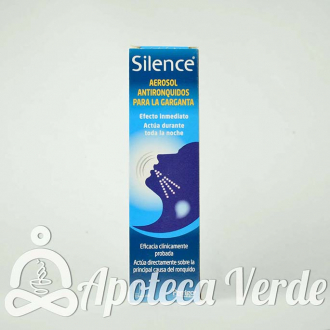 Novedad! Silence Spray Antirronquidos Solución Tratamiento Ronquidos