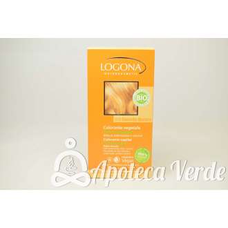 Colorante vegetal en polvo Rubio Dorado de Logona 100gr