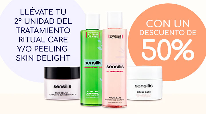 -50% de dto en la 2º unidad Ritual Care peeling